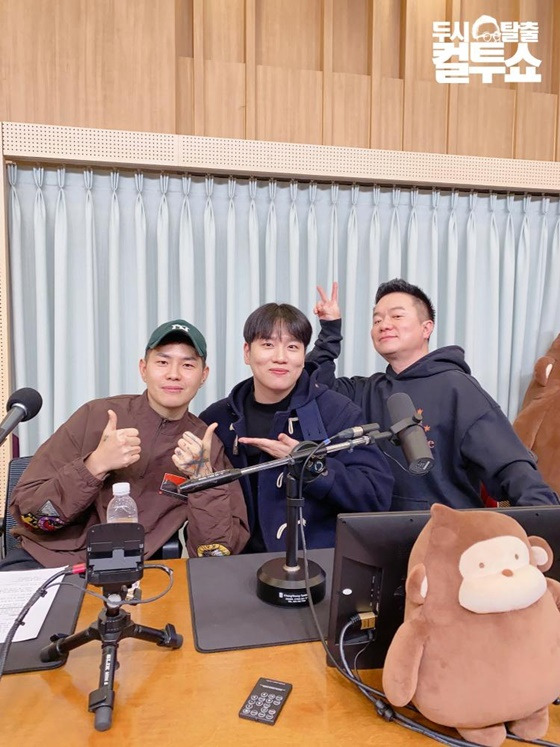 박원(왼쪽부터), 한해, 김태균사진=SBS 파워FM 두시탈출 컬투쇼