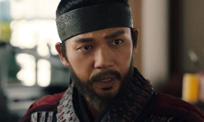 사극 '고려 거란 전쟁'에서 양규 역을 맡은 배우 지승현. KBS 대하사극&nbsp;‘고려거란전쟁’ 방송화면 캡처