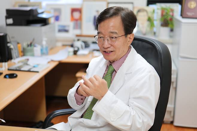 '민감성 피부 명의' 서울대병원 피부과 정진호 교수./사진=서울대병원 제공