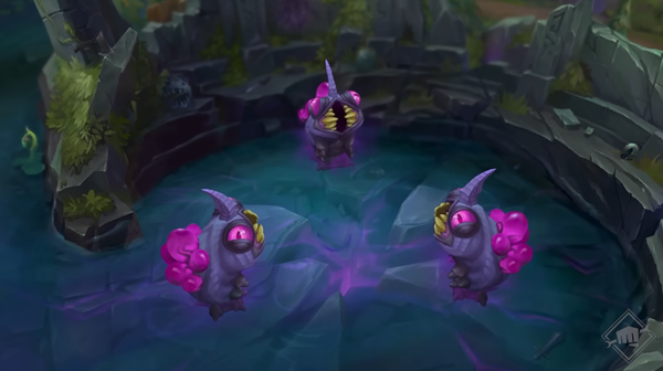 - 첫 번째 협곡의 전령을 대체하는 공허 유충