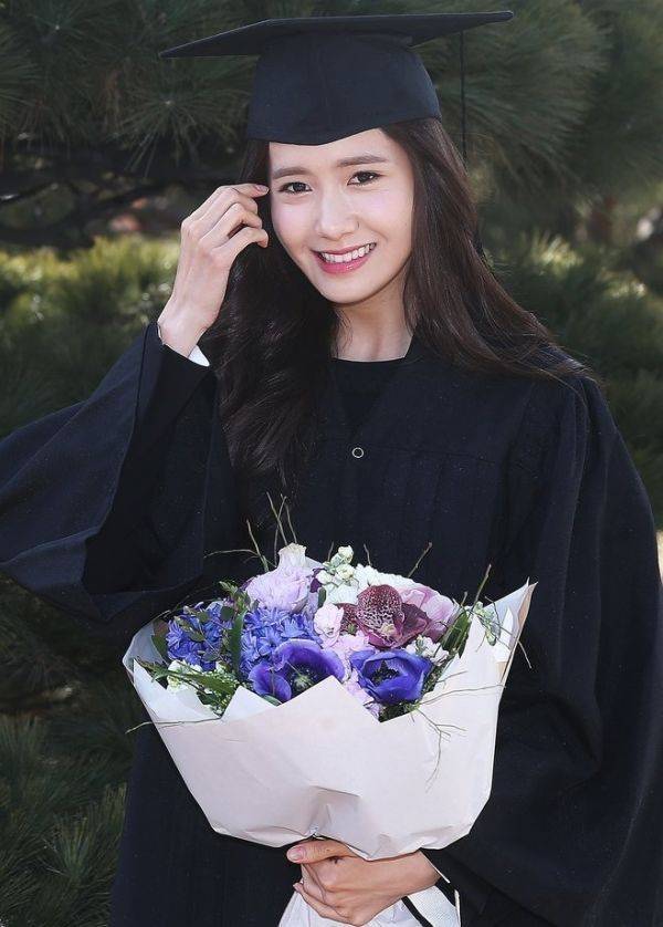 소녀시대 윤아의 동국대학교 졸업 당시 사진. 사진과 내용은 무관. [사진=연합뉴스]