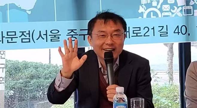 국민의힘 새 비대위원으로 지명된 민경우 민경우수학연구소 소장. (사진 갈무리=유튜브) *재판매 및 DB 금지