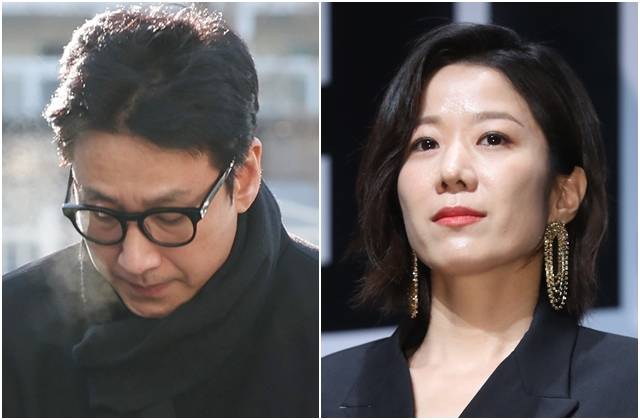 배우 이선균(왼쪽 사진)과 전혜진. 뉴시스