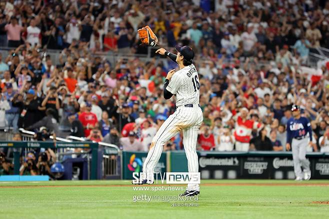 ▲ 일본은 WBC 결승전에서 오타니 쇼헤이를 투입해 1점 리드를 지키고 우승을 차지했다.