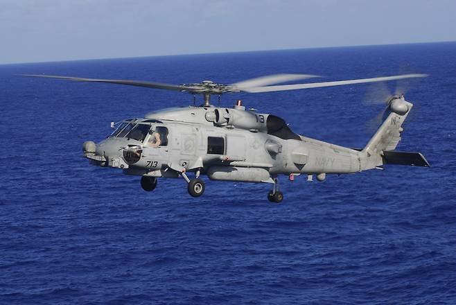 MH-60R 해상작전헬기. 세계일보 자료사진