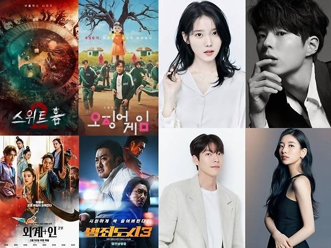 2024년 출격을 기다리고 있는 OTT·방송사 기대작들. 사진 ㅣ스타투데이DB