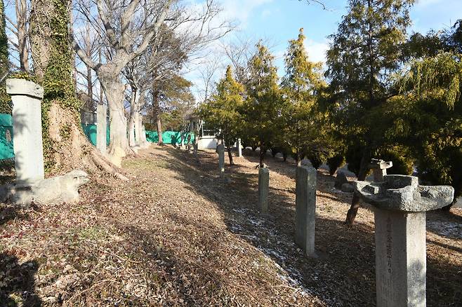 장흥 벽사역찰방 기념비군 (출처 : 전남도)