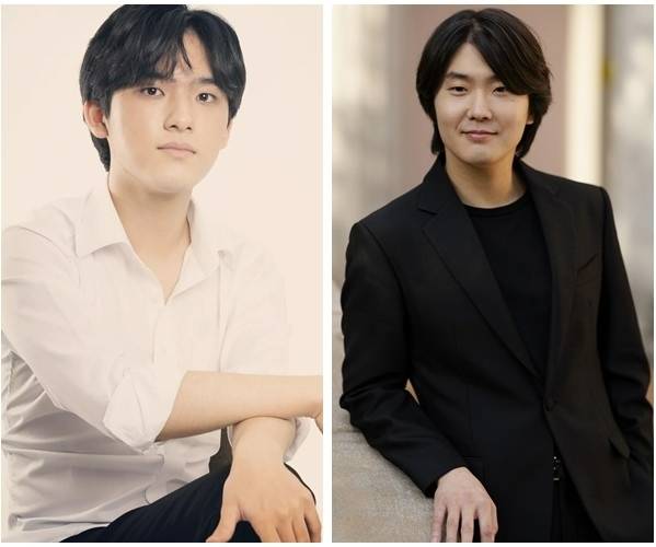 국내 클래식계에서 독보적 인기를 자랑하는 피아니스트 임윤찬(왼쪽)과 조성진. 두 연주자는 각각 10대 후반과 20대 초반에 권위있는 국제 콩쿠르에서 우승한 뒤 신드롬을 일으켰다는 공통점을 가지고 있다. 임윤찬은 지난 2022년 반 클라이번 콩쿠르에서 최연소 우승을 거뒀으며, 조성진은 지난 2015년 한국인 최초로 쇼팽 콩쿠르 1위를 차지했다.    (c)Bon Sook Koo-유니버설뮤직