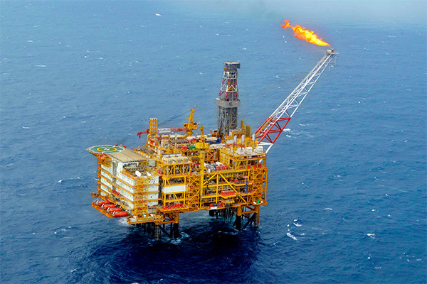 Myanmar Shwe gas field [Courtesy of POSCO International]