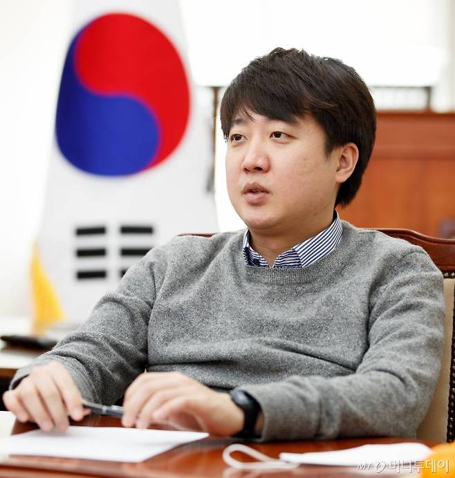 이준석 국민의힘 대표 인터뷰 /사진=이기범 기자 leekb@