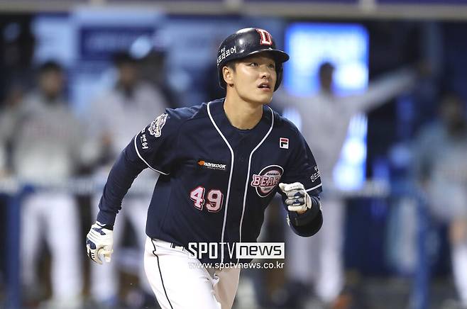 ▲ 두산 베어스 시절 민병헌 ⓒ 곽혜미 기자