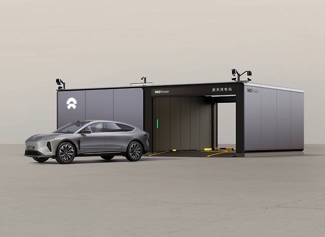 니오 4세대 배터리 스왑 스테이션