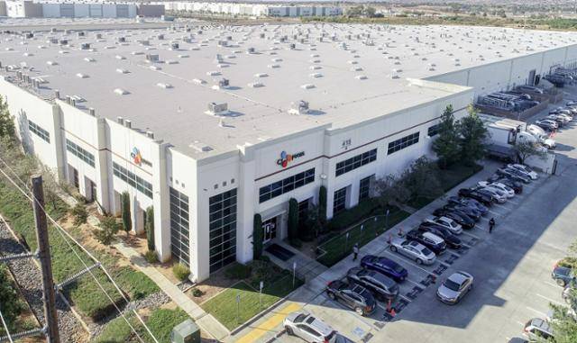 CJ제일제당이 2020년 미국 캘리포니아주 보몬트에 세운 공장. 비비고 만두와 볶음밥 등을 생산하는 미국의 가장 큰 비비고 생산기지다. CJ제일제당 제공