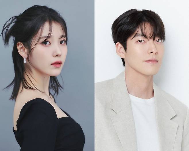 아이유(왼쪽), 김우빈이 새해 기부 소식을 알렸다. 이담엔터테인먼트, 에이엠엔터테인먼트 제공