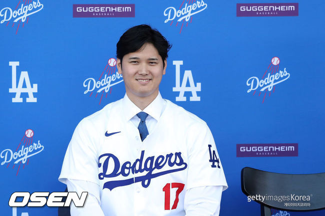 [사진] 다저스로 간 오타니 쇼헤이. ⓒGettyimages(무단전재 및 재배포 금지)