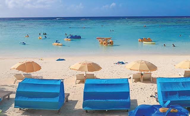 ▲ 괌의 대표 관광지인 투몬 해변. ⓒ괌 관광청