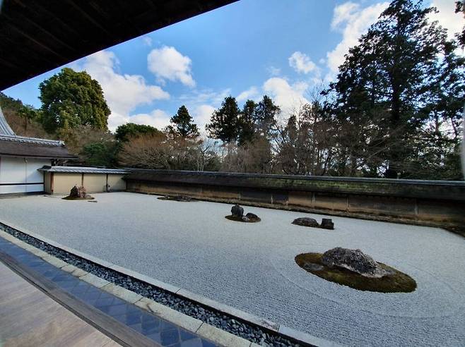 교토의 료안지의 정원 가레산스이. [사진= 조성관 작가]