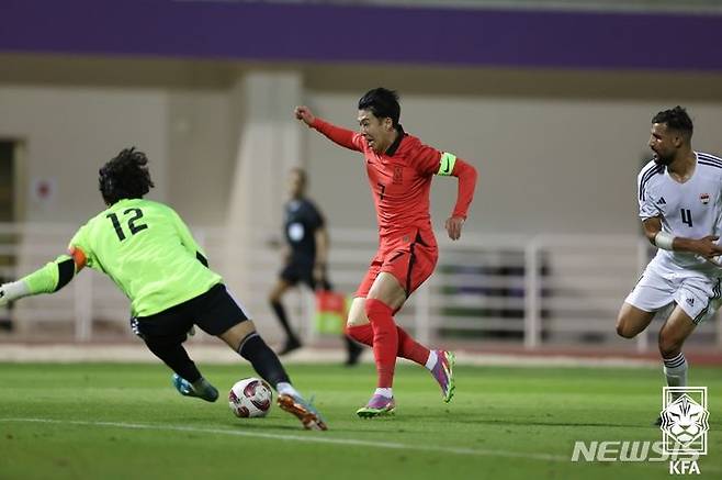 [서울=뉴시스]축구 국가대표 손흥민 (사진 = 대한축구협회 제공)