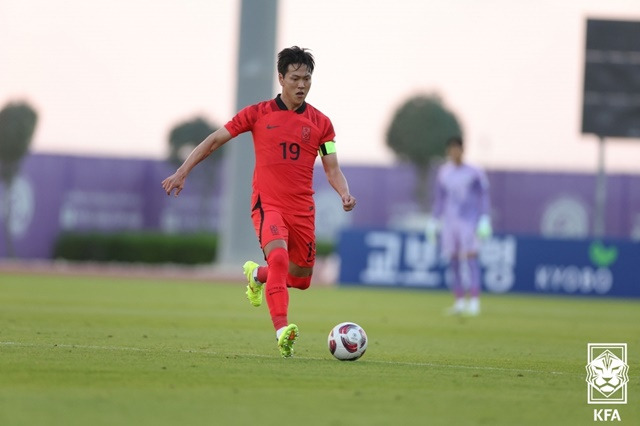 베테랑 수비수 김영권. /사진=대한축구협회 제공