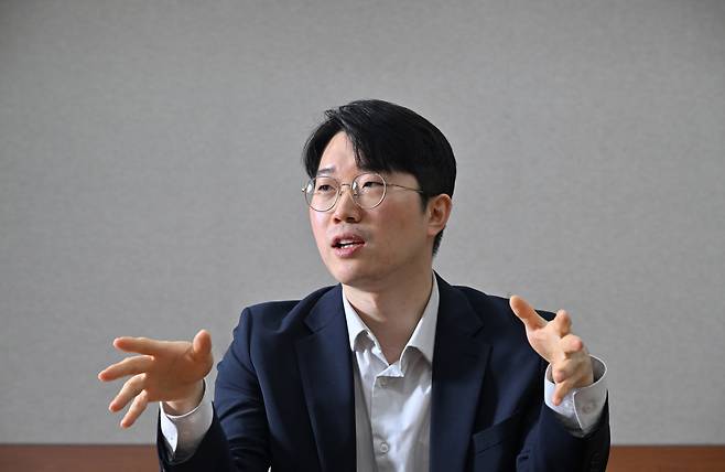 경찰청 인터폴국제공조과 김재현 경감이 5일 서울 서대문구 경찰청에서 헤럴드경제와 인터뷰를 하고 있다. 임세준 기자