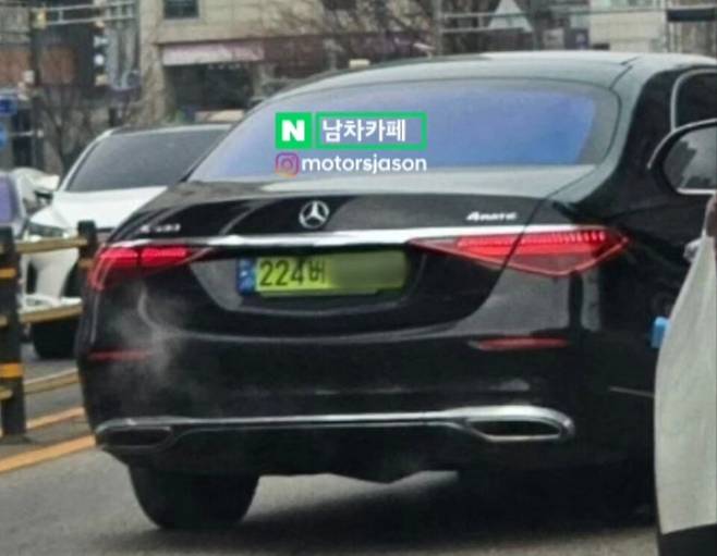 사진 : 메르세데스-벤츠 S클래스 (출처=남차카페)