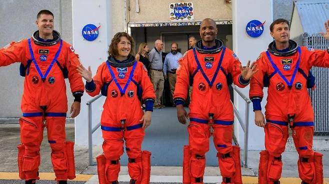 아르테미스 2단계 임무를 수행할 우주비행사들 /사진=NASA