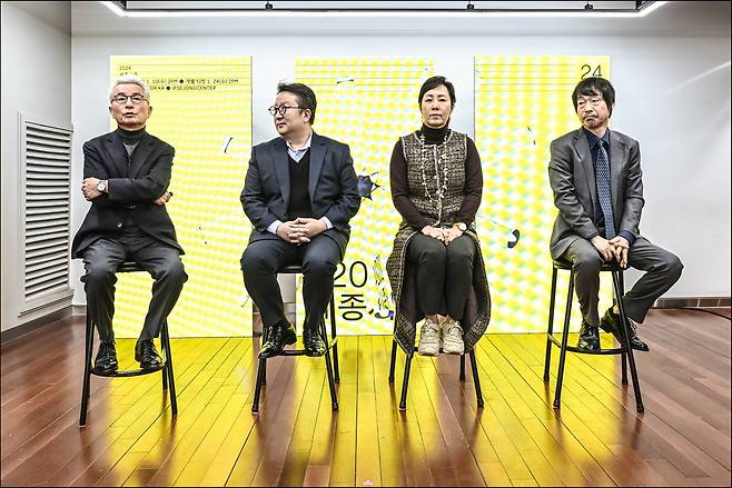 안호상 세종문화회관 사장, 김덕희 서울시뮤지컬단 단장, 박혜진 서울시오페라단 단장, 고선웅 서울시극단 단장(왼쪽부터) [세종문화회관 제공]