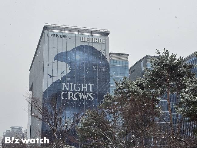 장현국 위메이드 대표와 인터뷰를 진행한 지난 9일 위메이드 타워./사진=김동훈 기자