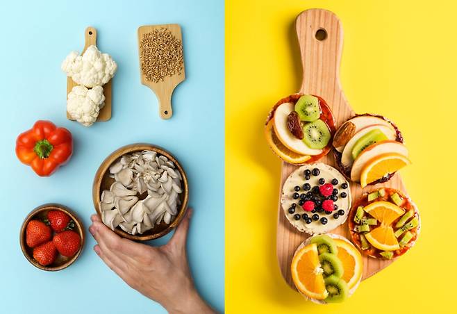 건강에 유의미한 다양한 미네랄과 비타민이 풍부하다는 점에서 과일과 채소는 거의 유사하게 분류돼 왔다. 그럼에도 둘의 차이는 있다. [사진=게티이미지뱅크]