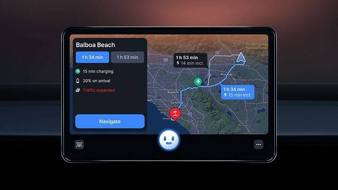 현대오토에버와 기술 제휴를 맺고 있는 미국 맵박스의 맵GPT AI 음성비서. /맵박스 제공