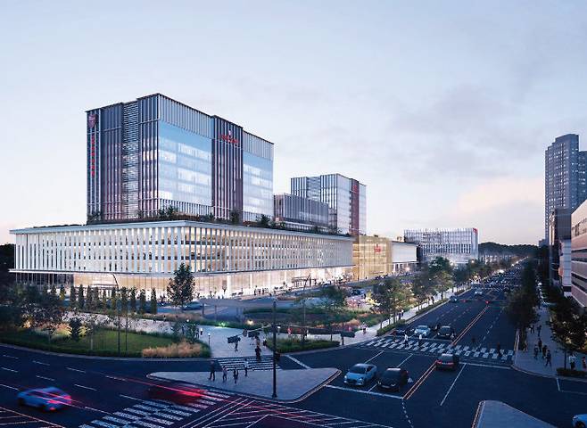 고려대안산병원 미래 조감도. [고려대안산병원]