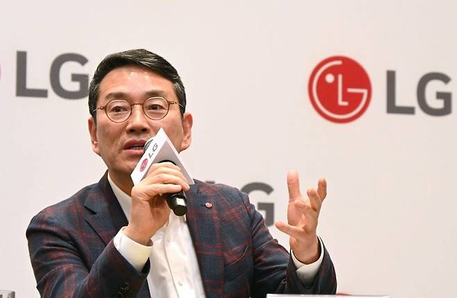 조주완 LG전자 CEO. 사진=LG전자
