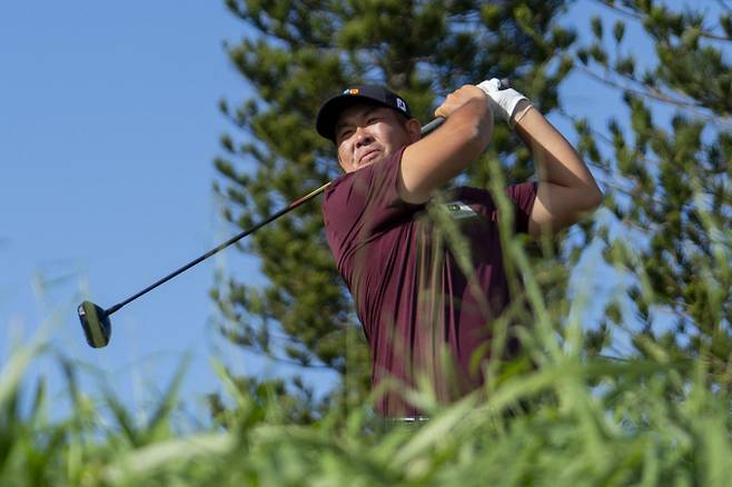 안병훈이 PGA 투어 소니오픈 첫날 공동 16위를 기록했다. 사진은 안병훈의 PGA 투어 더 센트리 3라운드 경기 모습. /사진= 로이터