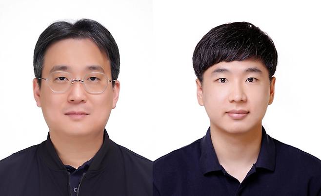 이번 연구를 주도한 오창명(왼쪽) 교수와 김동현 박사.[GIST 제공]