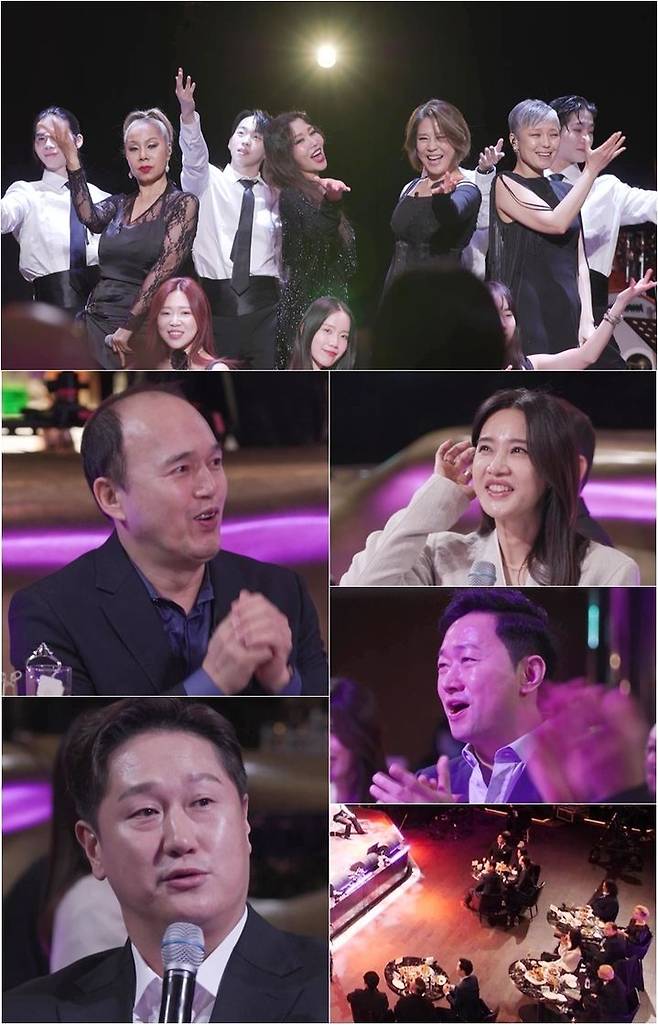 [서울=뉴시스] 12일 오후 10시 방송되는 KBS 2TV 예능물 '골든걸스'에서는 '골든걸스' 멤버들의 최측근들인 '골든 패밀리'를 초대해 두 번째 신곡 '더 모먼트(The Moment)' 무대를 선보이는 '골든 패밀리 데이'가 개최된다. (사진=KBS 2TV 제공) 2024.01.12. photo@newsis.com *재판매 및 DB 금지