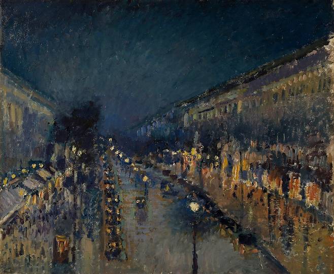 몽마르트의 밤(1897). /런던 내셔널갤러리