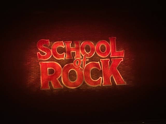 뮤지컬 스쿨오브락의 공연 전 모습. 사진=서지혜 기자