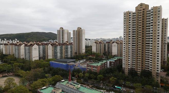 경기도 성남시 분당구 아파트 모습. 사진=한경DB