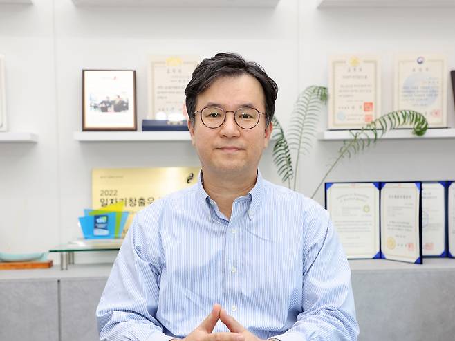 마이크로시스템 정상국 대표. [명지대 제공]
