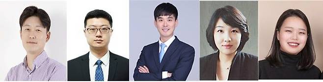 (왼쪽부터) 서울시립대 이종범 교수, 서울아산병원 진준오 교수, 연세대 홍진기 교수, 서울시립대 최인희 교수, 서울시립대 김다정 박사. (사진=서울시립대 제공) *재판매 및 DB 금지