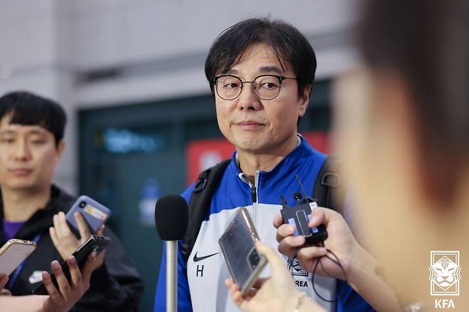 황선홍 감독. /사진제공=대한축구협회(KFA)