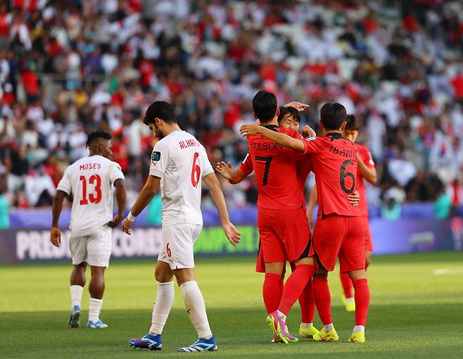 한국이 추가골을 넣었다. 도하 | 연합뉴스