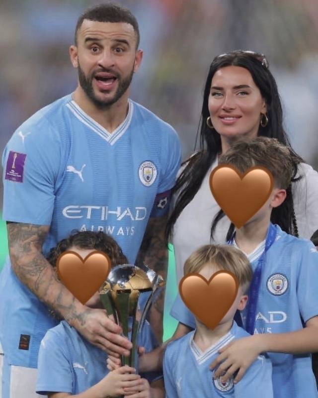 워커와 부인 사이에는 3명의 아이가 있다. /소셜미디어