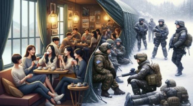 인공지능(AI)이 그린 것으로 알려진 알려진 ‘한국 20대 남녀의 모습’.