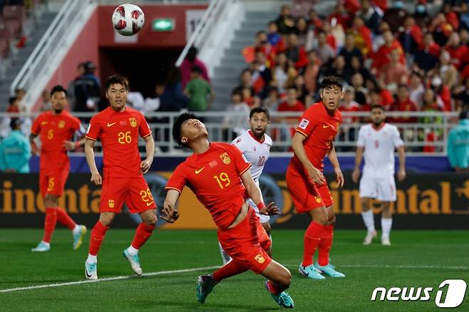 중국 축구대표팀. ⓒ AFP=뉴스1