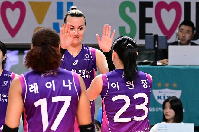 ▲ 흥국생명 옐레나 ⓒ KOVO