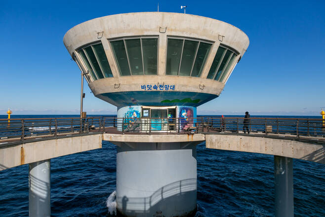 괌처럼 잠수전망대(해중전망대)가 있는 국립해양과학관
