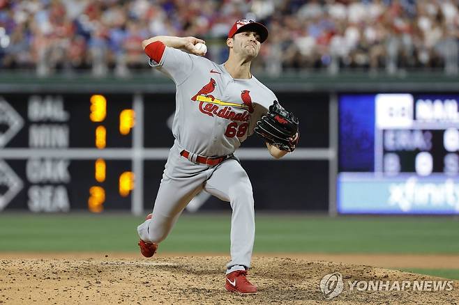 지난해 MLB 세인트루이스에서 뛴 제임스 네일 [AFP/게티이미지=연합뉴스]