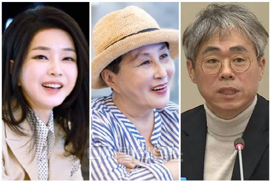 (왼쪽부터) 윤석열 대통령 부인 김건희 여사, 전여옥 전 국회의원, 김경율 국민의힘 비상대책위원. <디지털타임스 박동욱 기자, 디지털타임스 DB, 대통령실 제공>