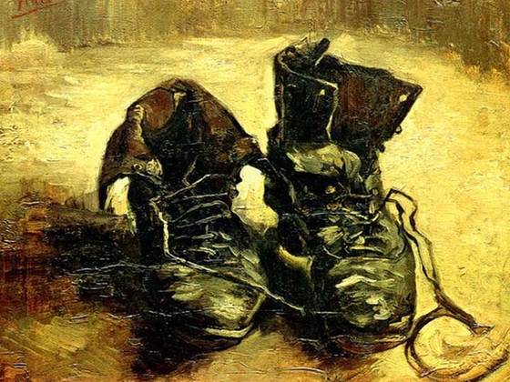 ‘구두’, 고흐 그림. [사진 지만지]